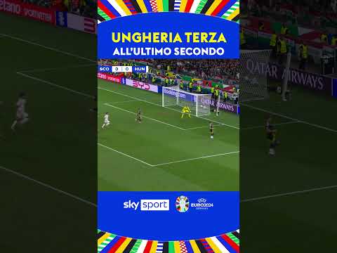 Il gol di Csoboth all’ultimo secondo permette all’Ungheria di essere terza nel girone 🇭🇺