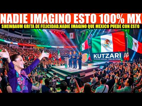 🇲🇽👏🏽🦅MIRA:SHEINBAUM GRITA DE FELICIDAD, LO QUE PARECIA INALCANZABLE, HOY ES UNA REALIDAD