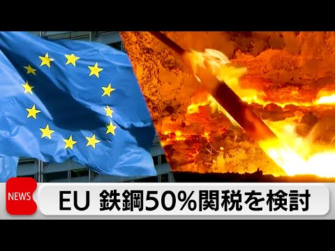 EUの鉄鋼関税50％引き上げについての解説 サムネイル