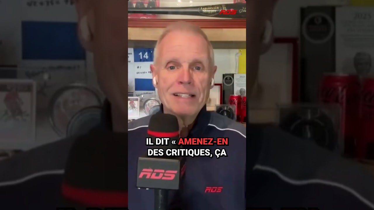 George Parros ne s'en fait pas avec les critiques