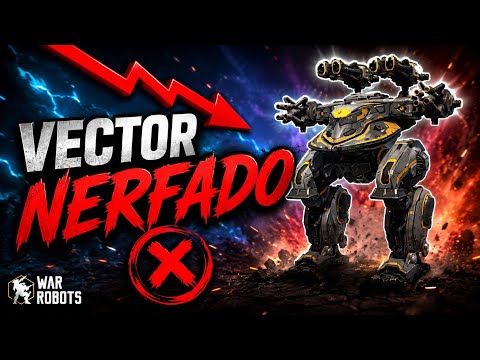 VECTOR AINDA É META DEPOIS DO NERF? 🤔 | War Robots