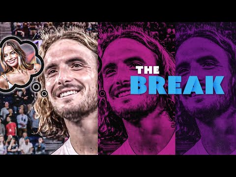 Stefanos Tsitsipas shoots his shot with Margot Robbie | The Break