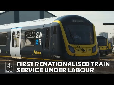 South Western Railway first to be renationalised under Labour