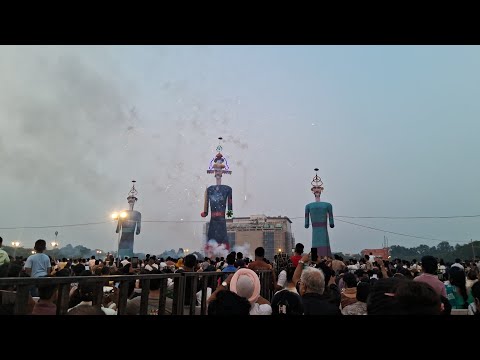 रावन देहांत हो गया है | big rawan dehan dushehra #Panchkula #Chandigarh #ramayan