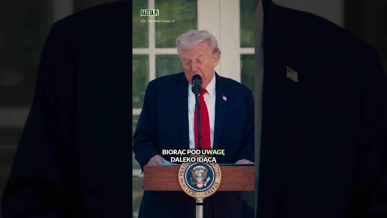 Trump ogłosił próby broni jądrowej. Maciej Kucharczyk tłumaczy