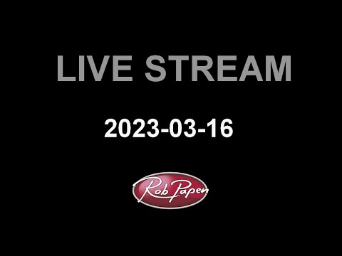 Rob Papen Live Stream 16 Maart 2023 Song from scratch with BIT?