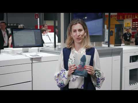 Canon varioPRINT 6000 Titan Premium Book Printing at drupa 2024