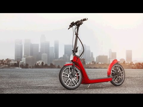 MINI's Citysurfer scooter concept anticipates a car-less future for urban areas