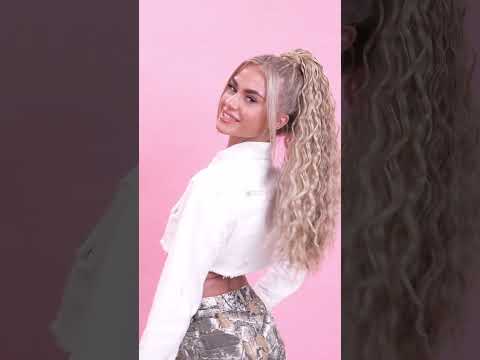 Spiral Curl Ponytail