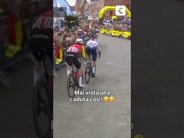 Mai vista una caduta così! 🤕🥴