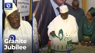 Granite Jubilee: Family, Friends Show Up As Philip Asiodu Celebrates 90th Birthday
