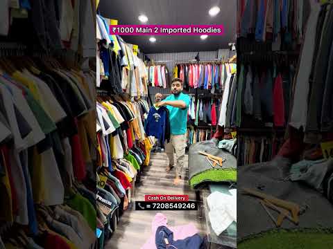 ₹1000 Main 2 Imported Hoodies😳🔥 #Wintercloths #Hoodies #Sweatshirt #Cashondelivery #Retail #shorts