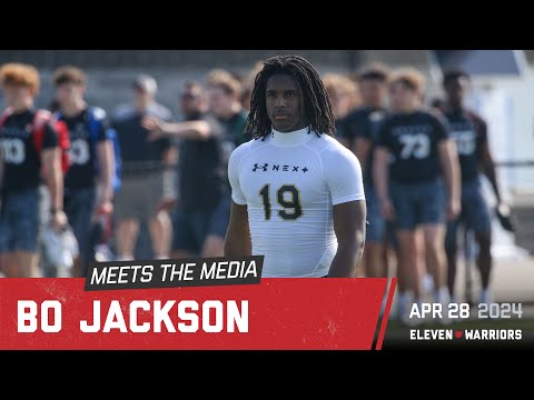 2025 Ohio State RB target Bo Jackson discusses his relationship with
new RB coach Carlos Locklyn