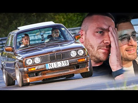 BMW E30 with ITBs Screaming at Porsche 911 // Nürburgring