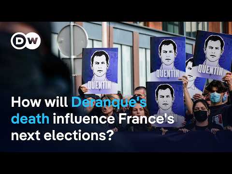 Thousands march at far-right protests in France after activist Quentin Deranque's death | DW News