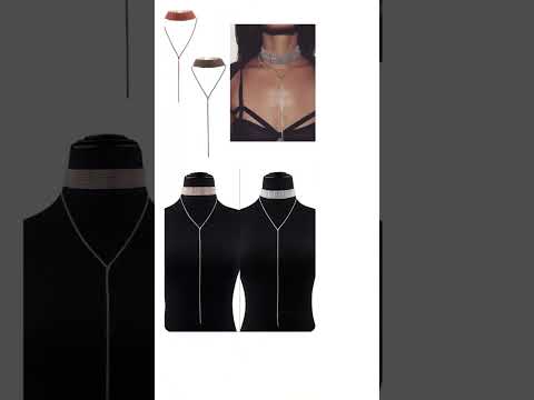 Best-seller: Collier ras de cou Queen Piluca (Rouge)