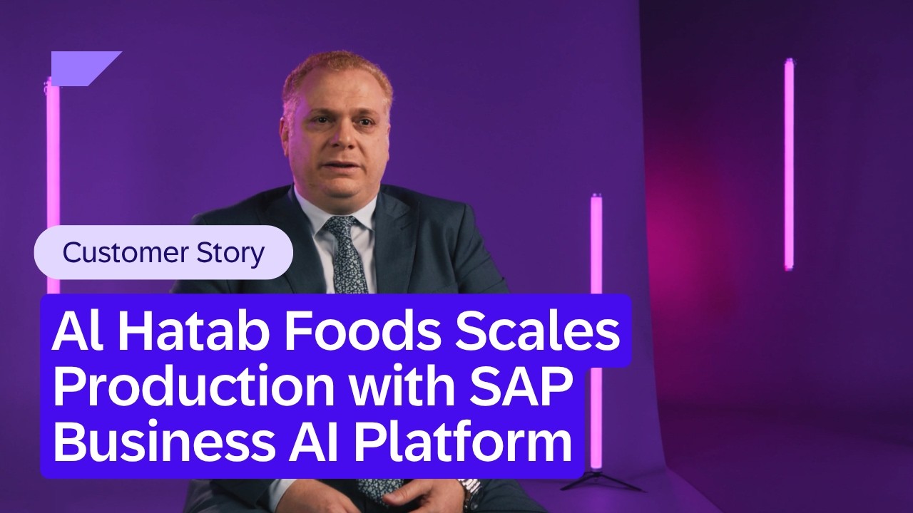 How Al Hatab Foods Scales Production with SAP Business AI Platform