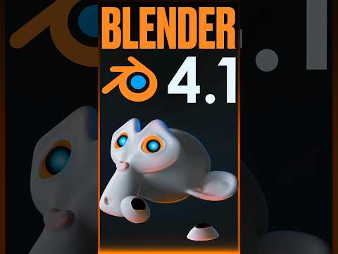 Блендер 4.1, что нового? #3d #blender3d #blender