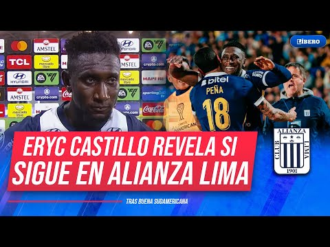 ¿SE VA LA CULEBRA? Eryc Castillo opinó sobre si su futuro está en Alianza Lima | Líbero