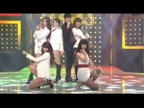 HyunA, Suzy, Jiyeon, Hyorin, Kahi - Christmas Girls (Inkigayo 111225)