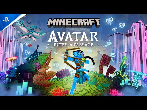 Minecraft - Avatar: Rites of Passage DLC Trailer | PS5 & PS4 Games