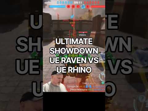 ULTIMATE RHINO vs. ULTIMATE RAVEN a War Robots SHOWDOWN