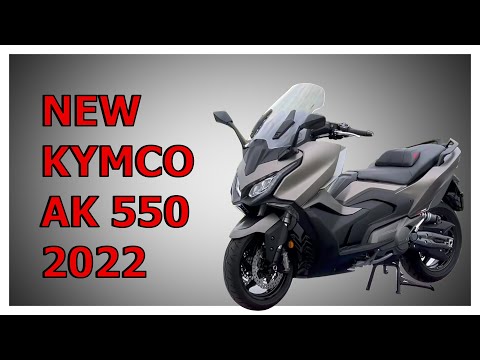 New Kymco AK 550 ST 2022 first presentation