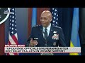 Defense officials meet with allies following aid package to Ukraine  - 04:00 min - News - Video