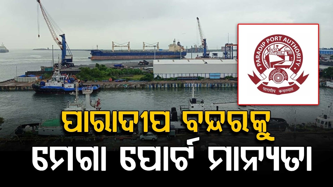 Paradip Port Declared As Mega Port By Central Government | Big Boost For Odisha | Argus News