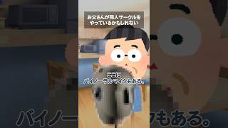 お父さんが同人サークルをやっているかもしれない #Shorts #あるある #声優