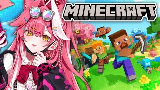 【MINECRAFT】Chattini!!! Let's mine and craft together!~ 🐱 RAOOO!!