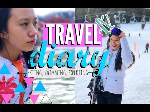Travel Diary Spring 2018 ☆ Skiing, Swimming, Exploring //EliseLife