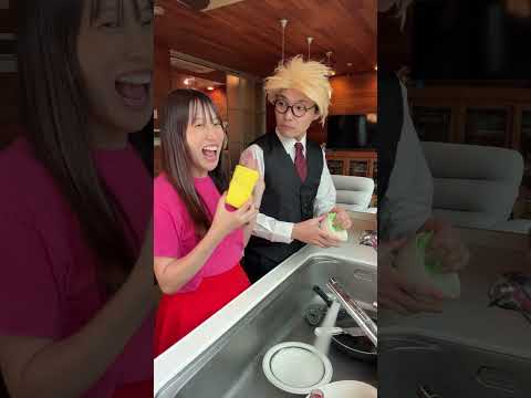 スポンジを食べるドッキリしてみた！ #ドッキリ
