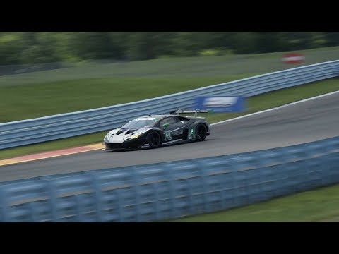 Watch Mike Spinelli Try To Talk A Lamborghini Racing Driver Through A Lap