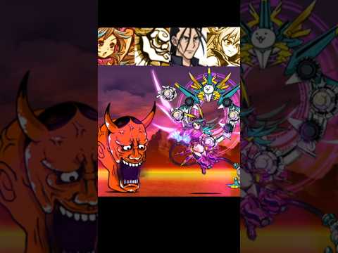 猫の動画サムネイル - [냥코대전쟁] 반야아왕 vs 울슈레 #냥코대전쟁 #battlecats #にゃんこ大戦争