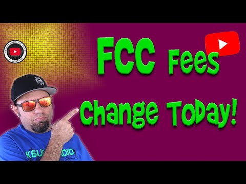 Ham Radio and GMRS Fees Changing TODAY!
