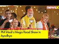 PM Modis Mega Road Show in Ayodhya After Ram Mandir Visit | PM Modi Visits Ayodhya