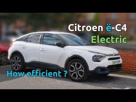 How efficient is a 2021 Citroen e-C4? (in mild UK winter weather too!)