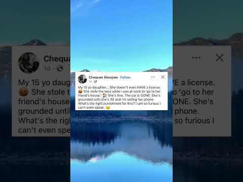 Girl thinks this is GTA irl #facebook #foryou