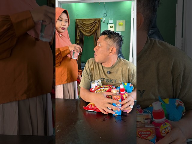 kirain mau ngambil jajanan ayah lagi