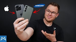 Vido-Test : Der Vergleich: Samsung Galaxy S23 vs. Apple iPhone 14 Pro im Test (Review)