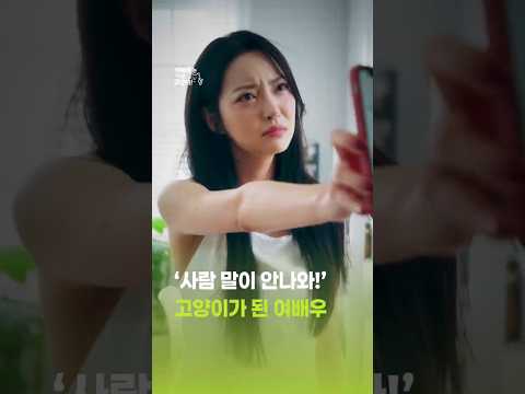 고양이가 된 <strong>여배우</strong>🙀#여배우는내고양이!