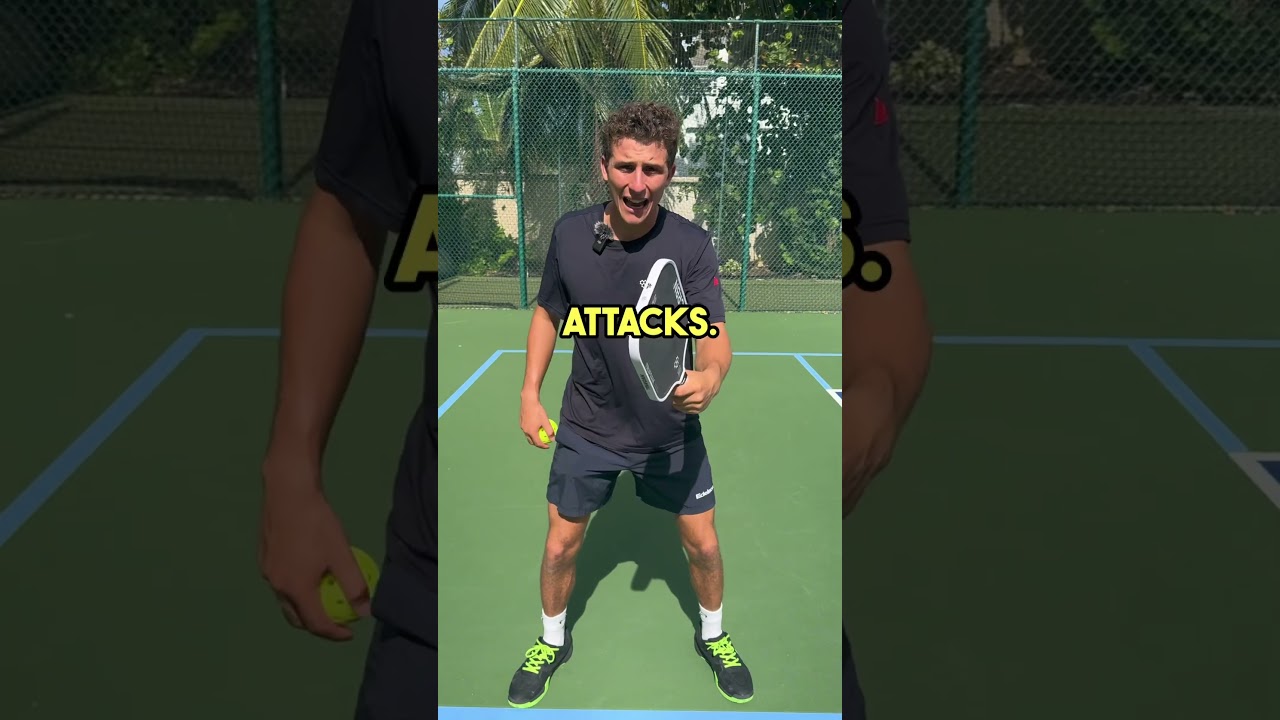 Tip to maximize consistency! #pickleballstrategy #pickleball