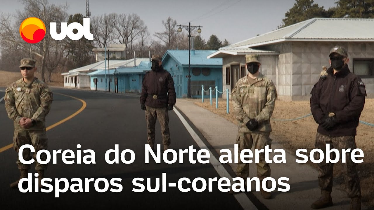 Coreia do Norte diz que tropas sul-coreanas fizeram disparos de advertência na fronteira