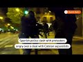 Police clash with protesters over Catalan amnesty plan  - 00:41 min - News - Video