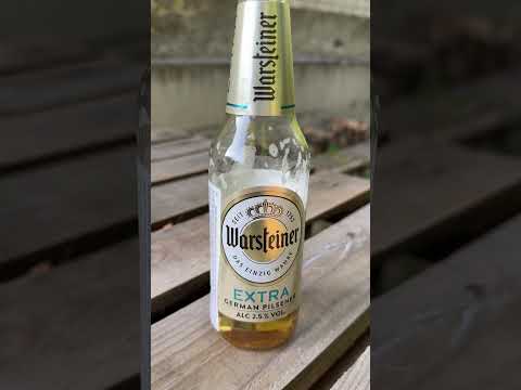 Слабоалкогольне пиво Warsteiner Extra 2,5 % vol - мої враження #пиво #алкоголь