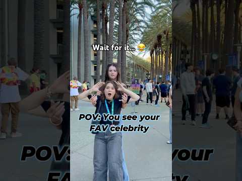 POV: You See Your Fav Celebrity! #viral #funny #shorts