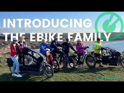 Meet the Family Who ALL Ride Electric Bikes!