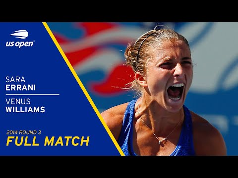 Sara Errani vs Venus Williams Full Match | 2014 US Open Round 3