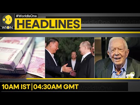 Xi's 'Peace' Message To Putin On New Year | Indian Rupee, Stocks Down | WION Headlines